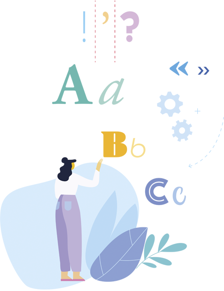 Illustration règles typographiques