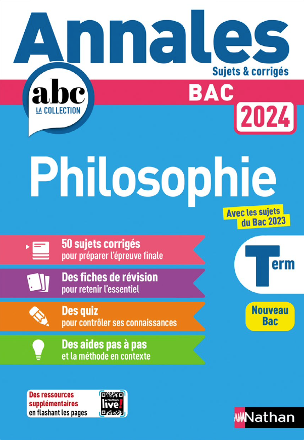 Annales Philosophie 2024 Annales Philosophie 2024